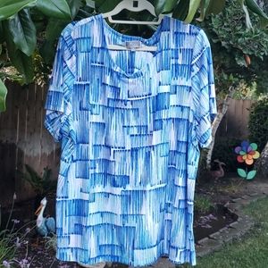 Plus Size Silky Blouse